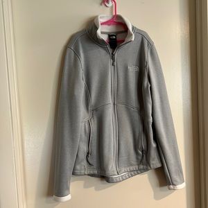 Women’s small NorthFace zip up sweater